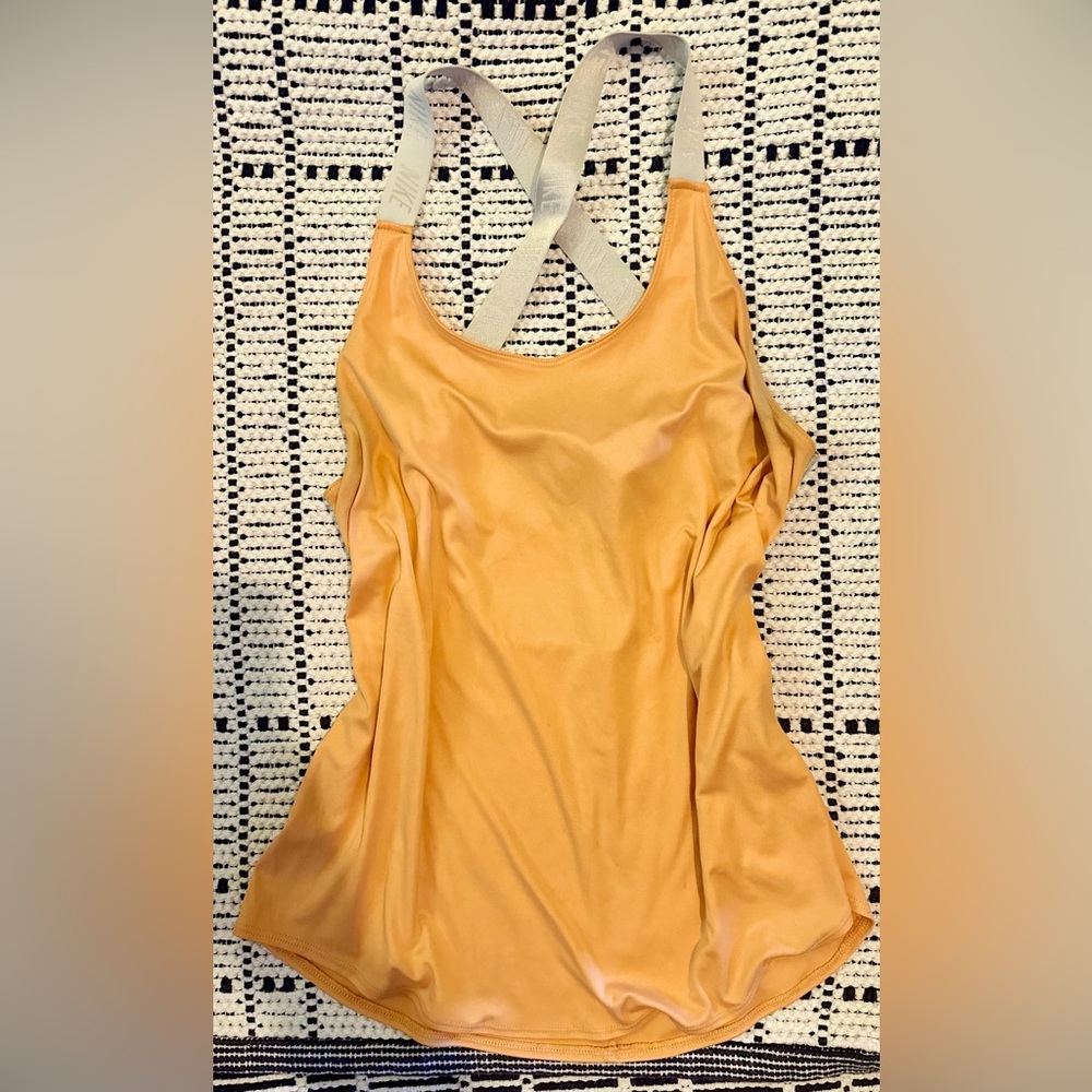 Vintage Nike Dri-Fit Size M Orange Tank